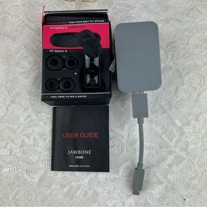 NEW Jawbone Icon The Hero Bluetooth Headset with Noise Assassin Complete Office